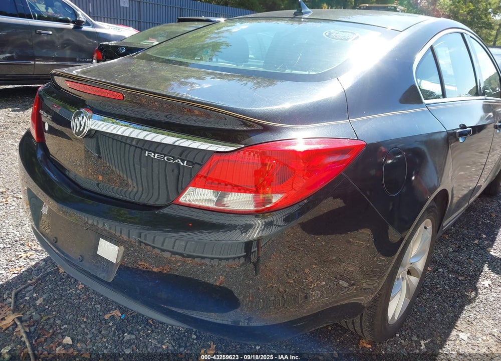 2012 BUICK REGAL VIN: 2G4GR5ER5C9211595