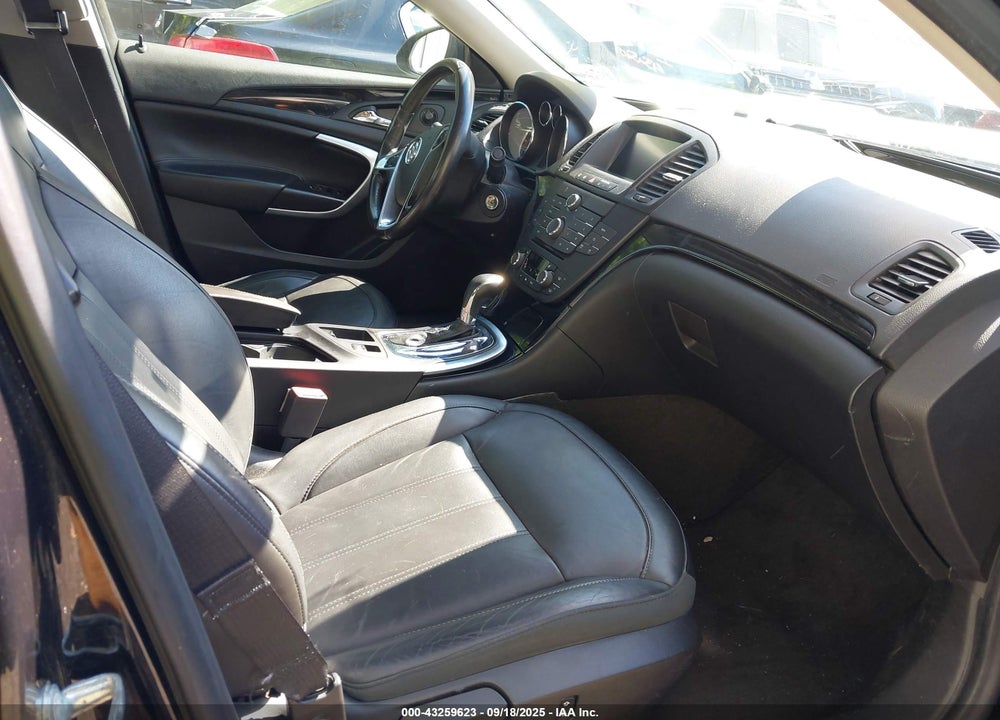 2012 BUICK REGAL VIN: 2G4GR5ER5C9211595