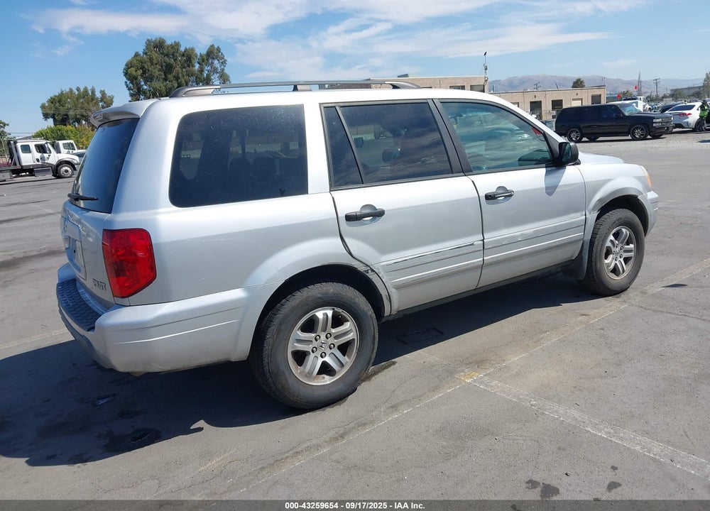 2005 HONDA PILOT EX-L VIN: 2HKYF185X5H547777