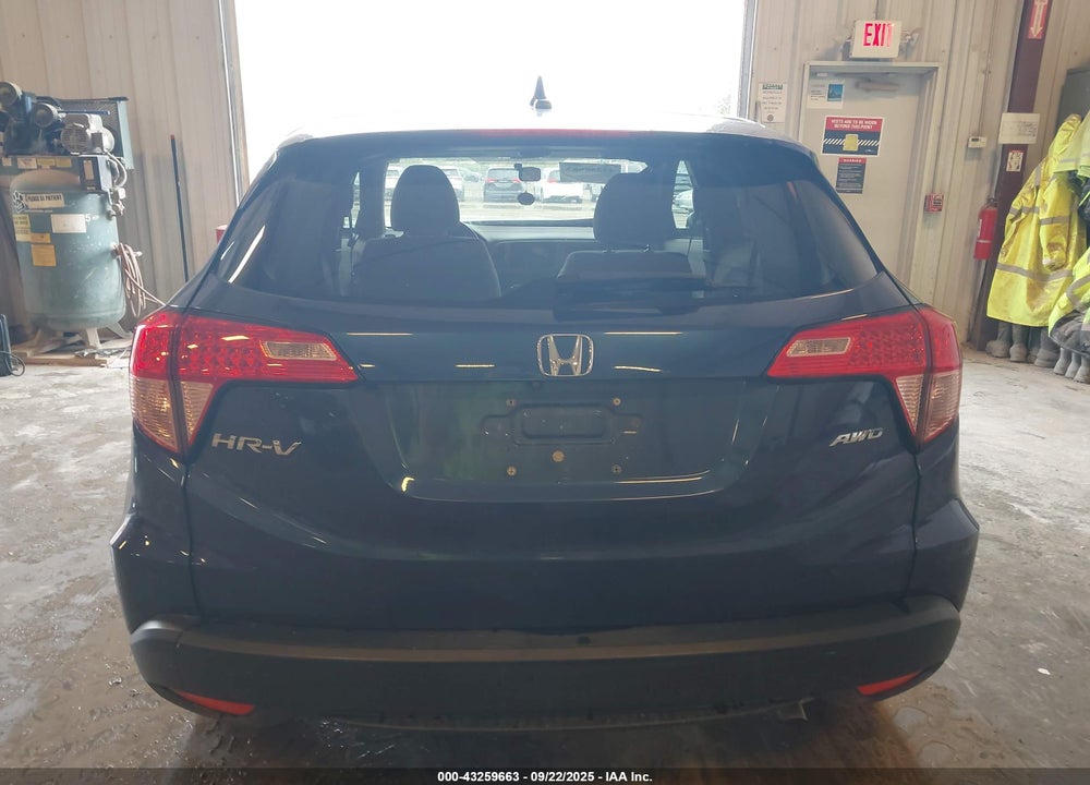 2016 HONDA HR-V VIN: 3CZRU6H59GM706433