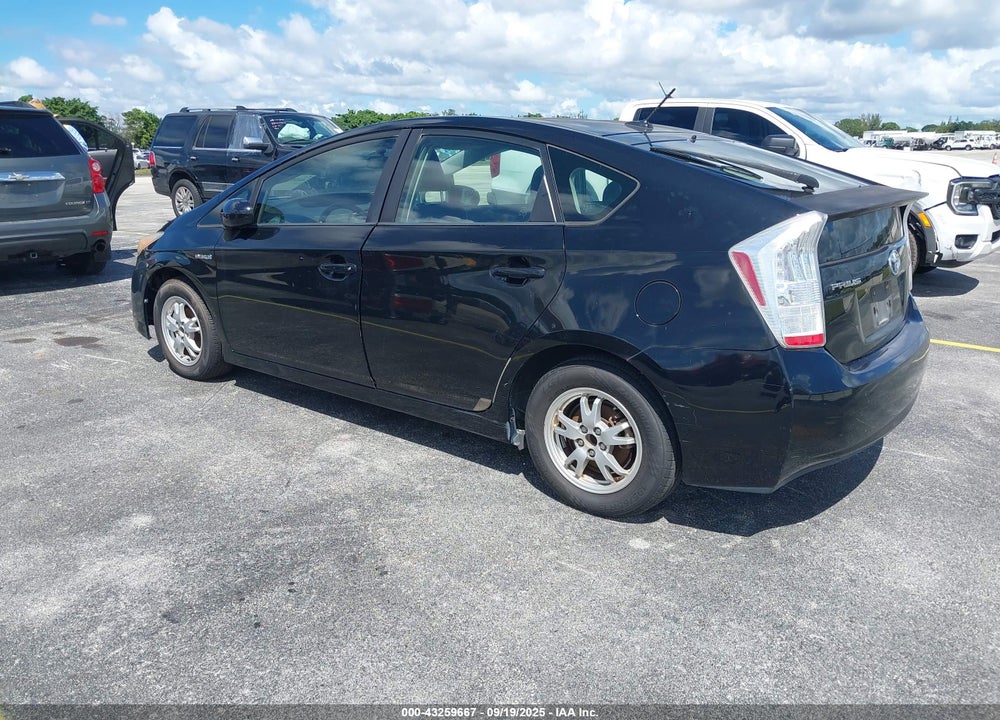 2010 TOYOTA PRIUS II VIN: JTDKN3DU7A0099748