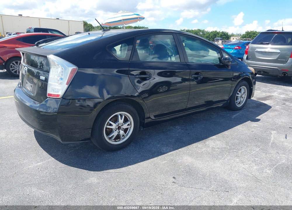 2010 TOYOTA PRIUS II VIN: JTDKN3DU7A0099748