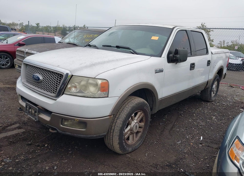 2004 FORD F-150 FX4/LARIAT/XLT VIN: 1FTPW14544KC75972