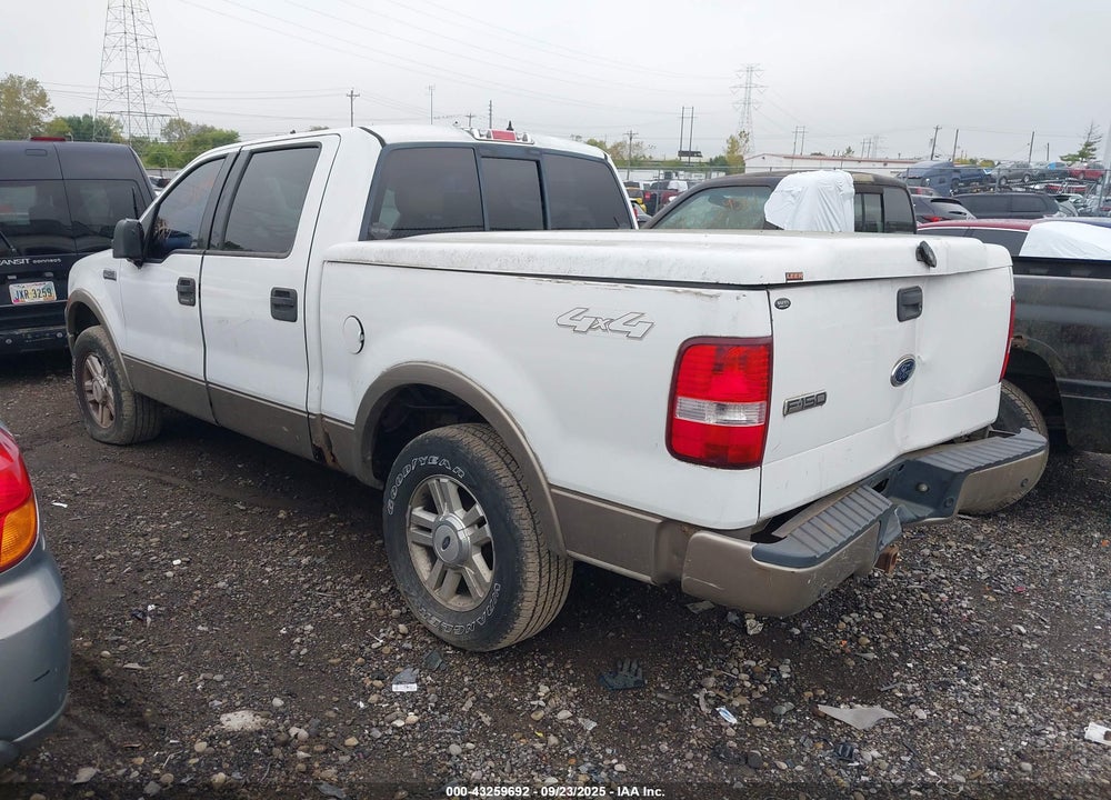 2004 FORD F-150 FX4/LARIAT/XLT VIN: 1FTPW14544KC75972