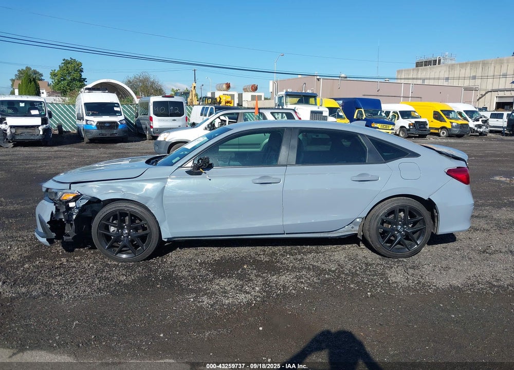 2022 HONDA CIVIC VIN: 2HGFE2F5XNH501301