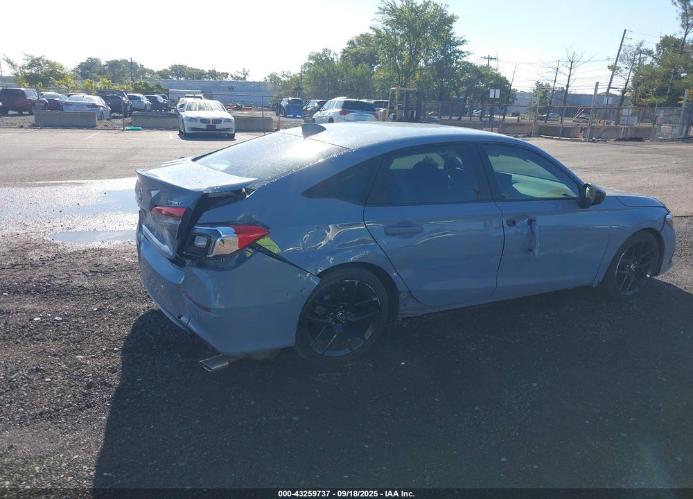 2022 HONDA CIVIC VIN: 2HGFE2F5XNH501301