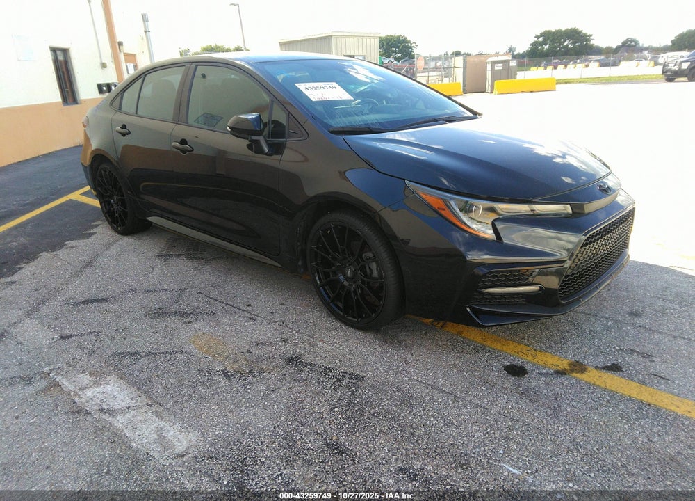2022 TOYOTA COROLLA SE NIGHTSHADE EDITION VIN: 5YFS4MCE4NP115399