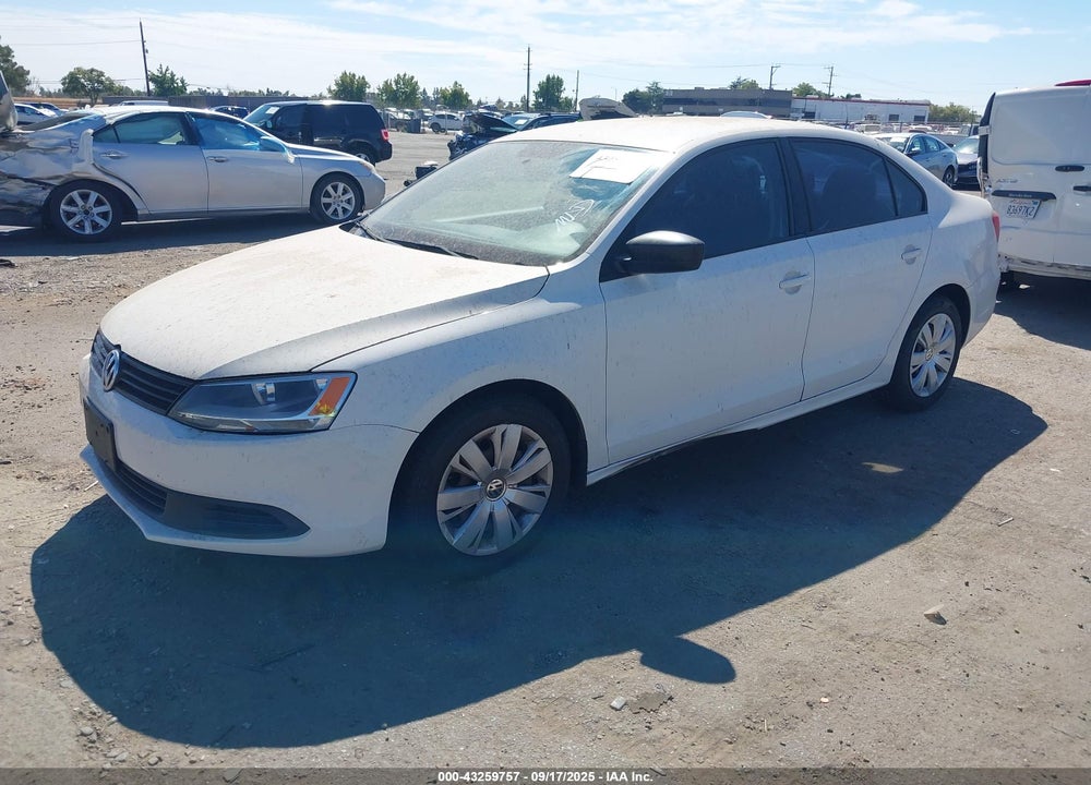 2012 VOLKSWAGEN JETTA VIN: 3VW2K7AJ8CM351627