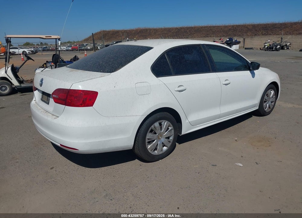 2012 VOLKSWAGEN JETTA VIN: 3VW2K7AJ8CM351627