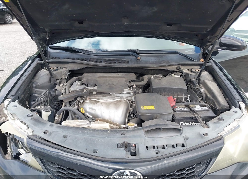 2012 TOYOTA CAMRY SE VIN: 4T1BF1FK4CU185393