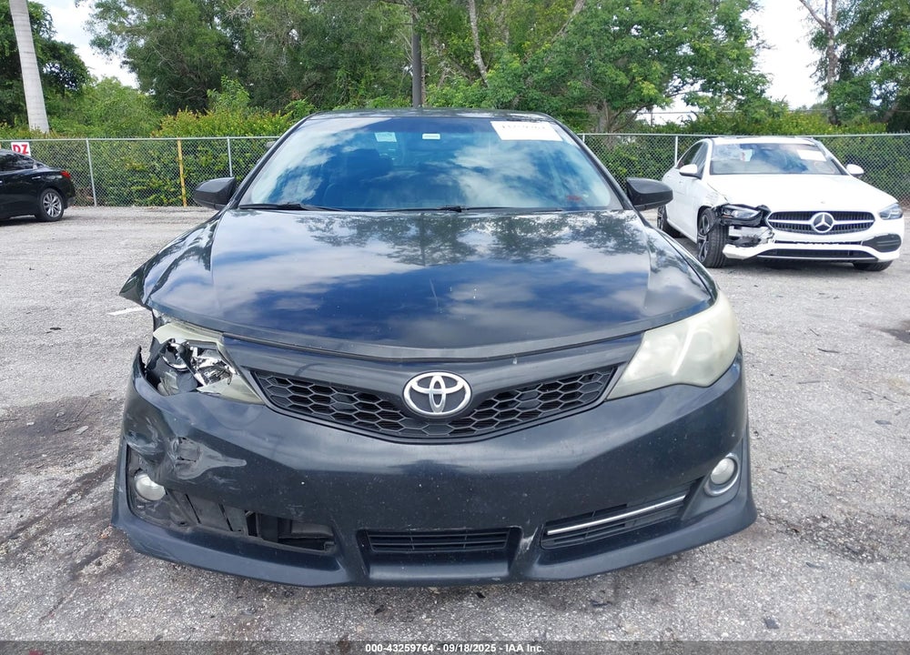 2012 TOYOTA CAMRY SE VIN: 4T1BF1FK4CU185393