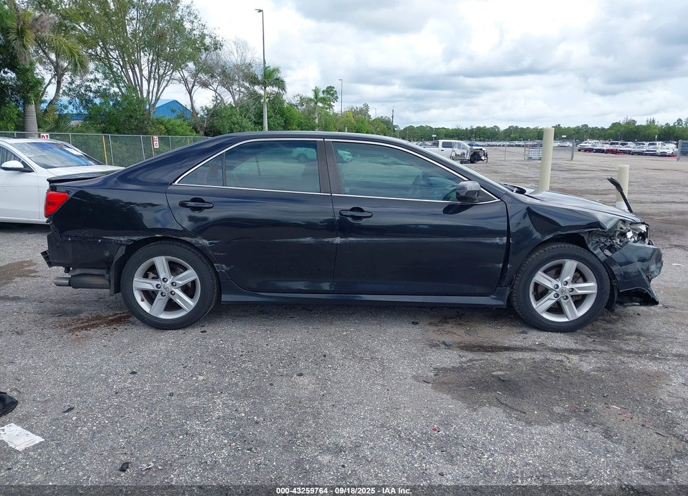 2012 TOYOTA CAMRY SE VIN: 4T1BF1FK4CU185393