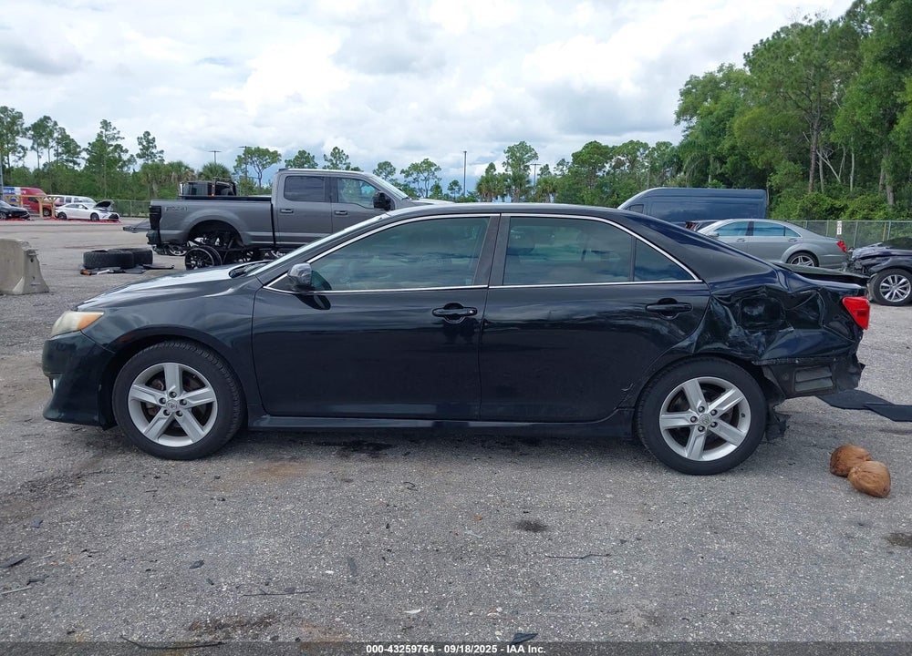 2012 TOYOTA CAMRY SE VIN: 4T1BF1FK4CU185393