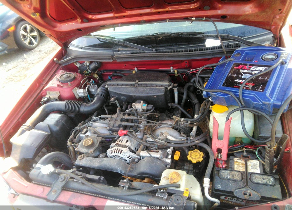 2001 SUBARU FORESTER L VIN: JF1SF63511H757404