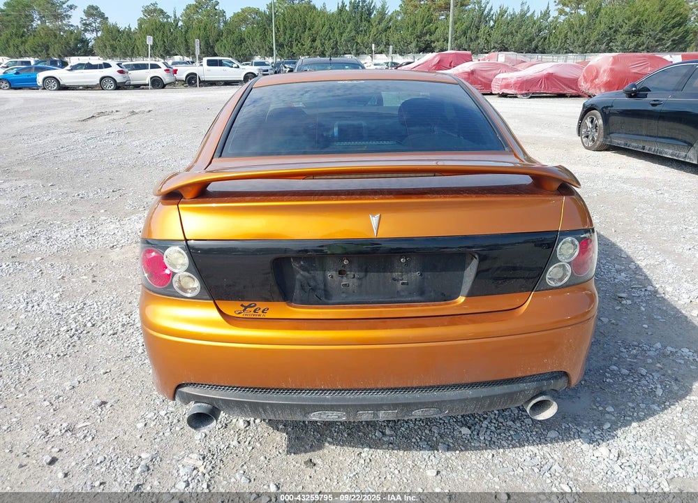 2006 PONTIAC GTO VIN: 6G2VX12U96L829106