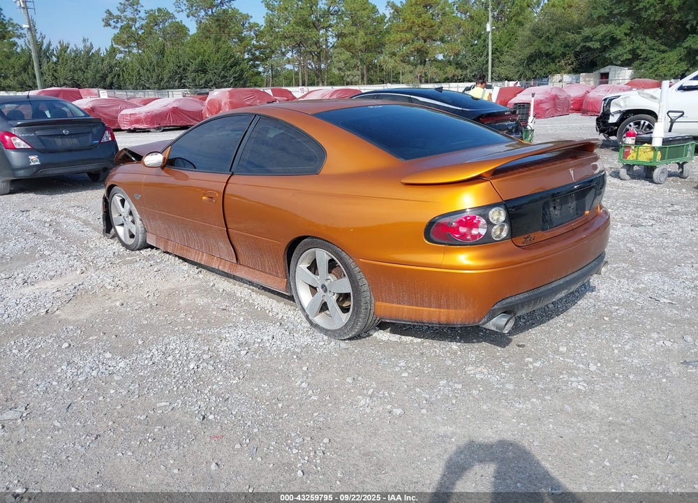2006 PONTIAC GTO VIN: 6G2VX12U96L829106