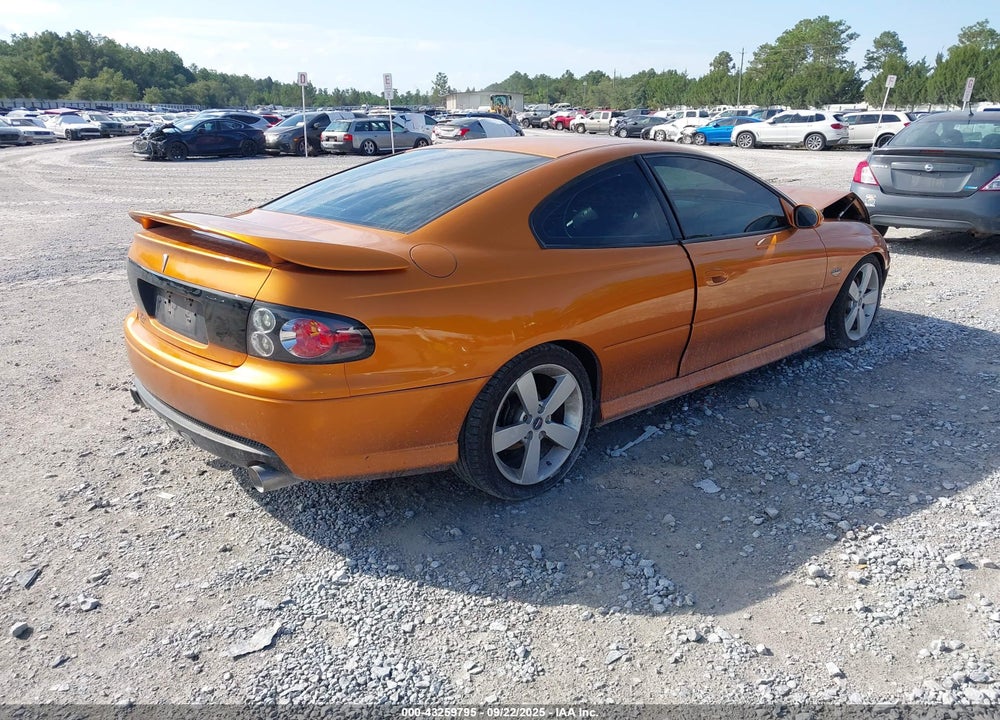 2006 PONTIAC GTO VIN: 6G2VX12U96L829106
