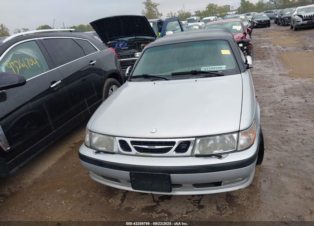 2000 SAAB 9-3 SE VIN: YS3DF75KXY7017631