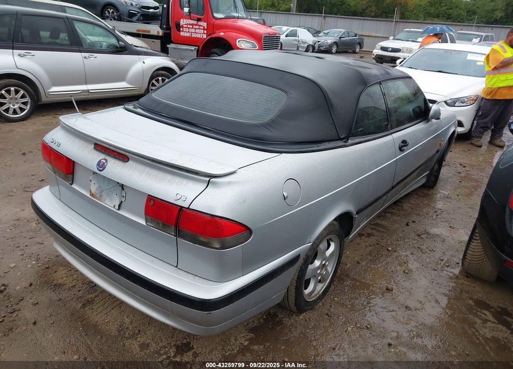 2000 SAAB 9-3 SE VIN: YS3DF75KXY7017631