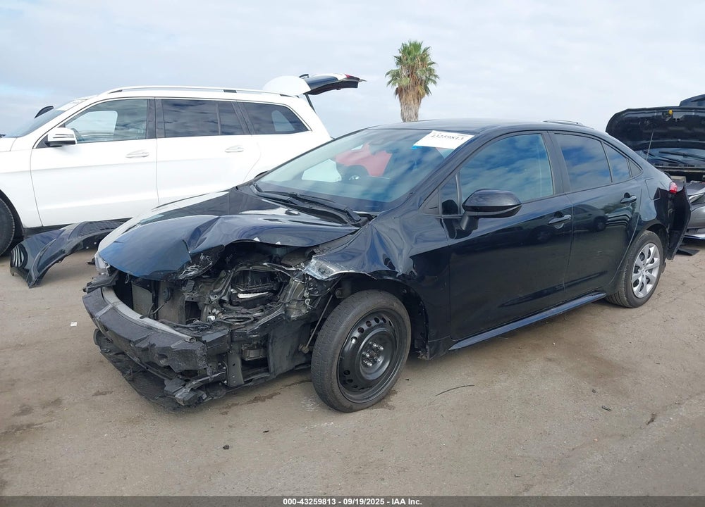 2022 TOYOTA COROLLA LE VIN: 5YFEPMAE1NP339012