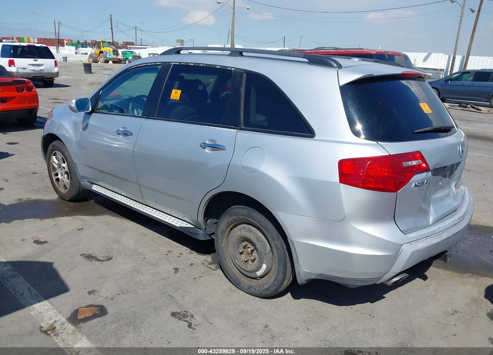2008 ACURA MDX TECHNOLOGY PACKAGE VIN: 2HNYD28318H517911