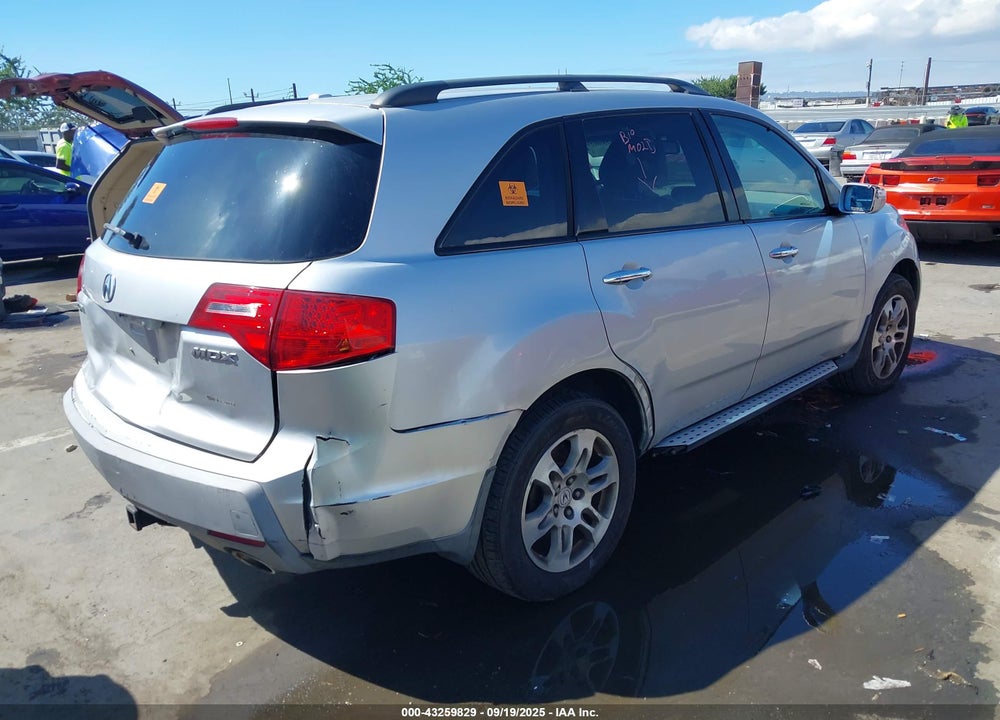 2008 ACURA MDX TECHNOLOGY PACKAGE VIN: 2HNYD28318H517911