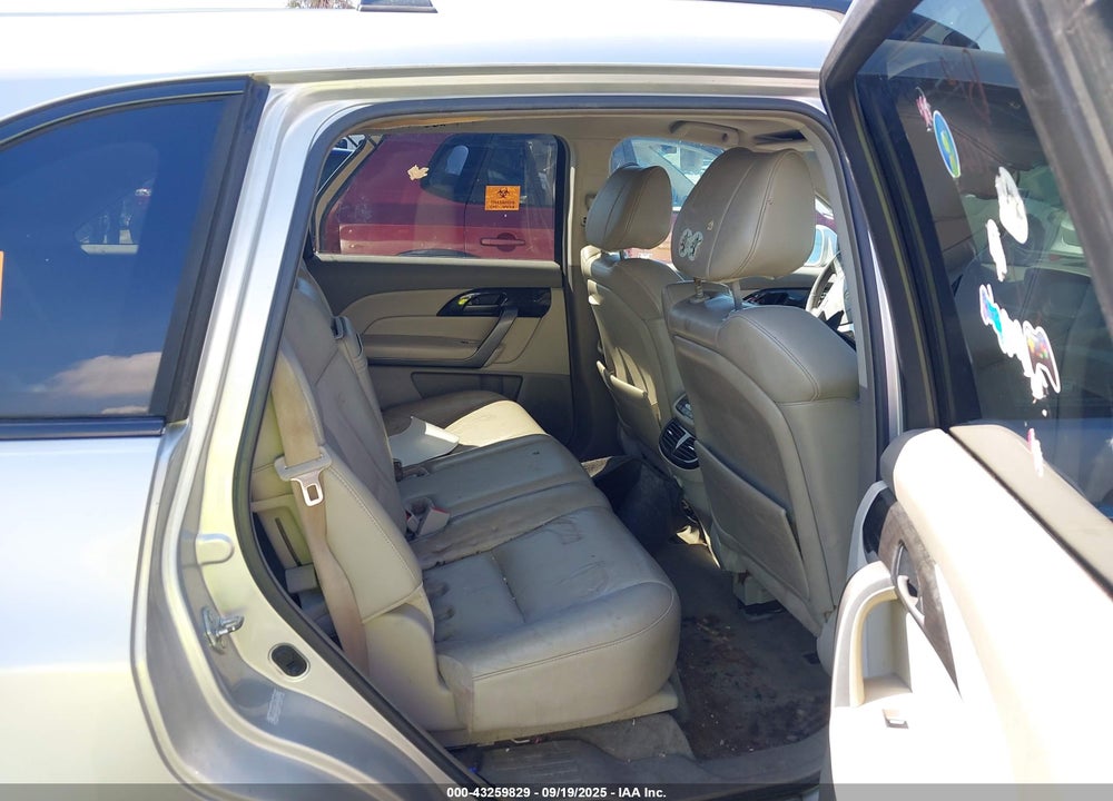 2008 ACURA MDX TECHNOLOGY PACKAGE VIN: 2HNYD28318H517911