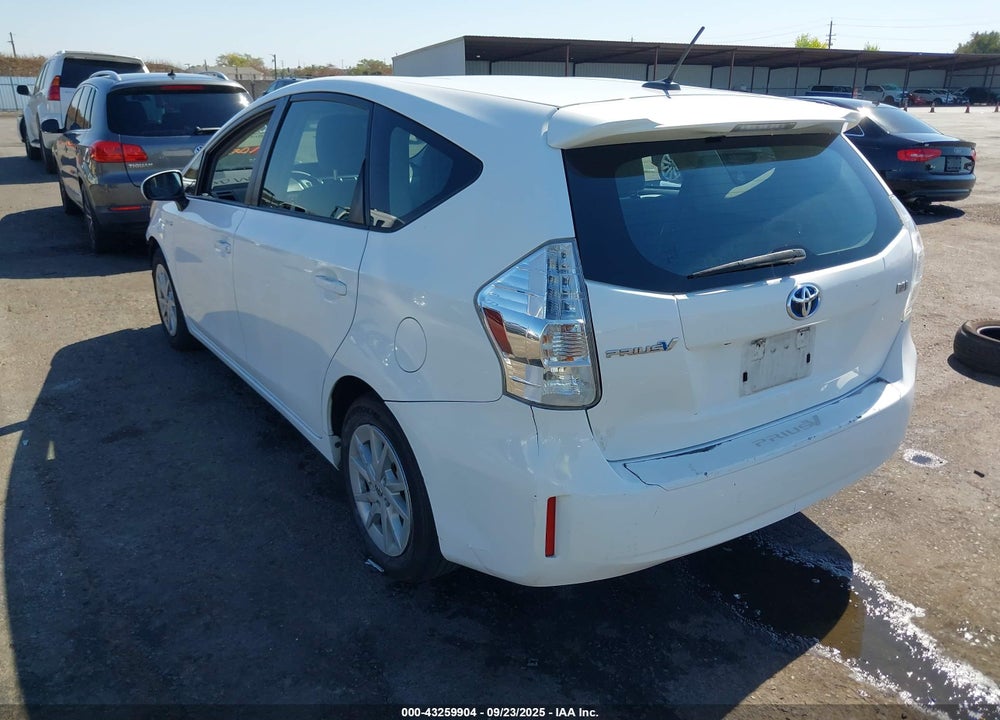 2012 TOYOTA PRIUS V THREE VIN: JTDZN3EU0C3028163