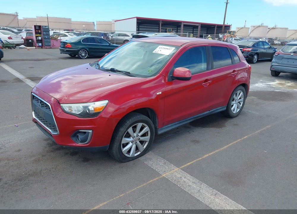 2014 MITSUBISHI OUTLANDER SPORT VIN: 4A4AP3AU7EE021093