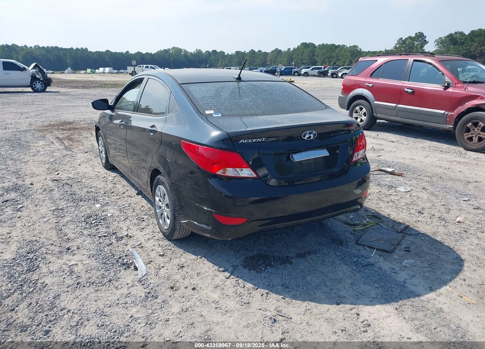 2017 HYUNDAI ACCENT VIN: KMHCT4AE2HU272376