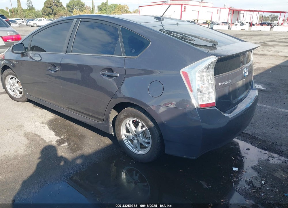 2011 TOYOTA PRIUS VIN: JTDKN3DU7B1428699