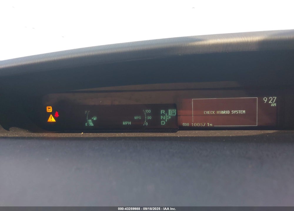 2011 TOYOTA PRIUS VIN: JTDKN3DU7B1428699