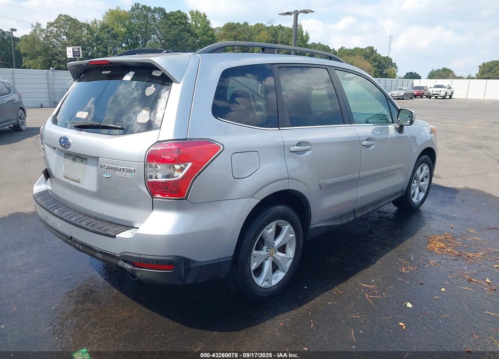 2015 SUBARU FORESTER VIN: JF2SJAHC1FH507026