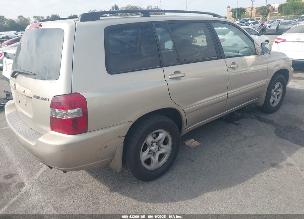 2006 TOYOTA HIGHLANDER VIN: JTEDD21A060149487