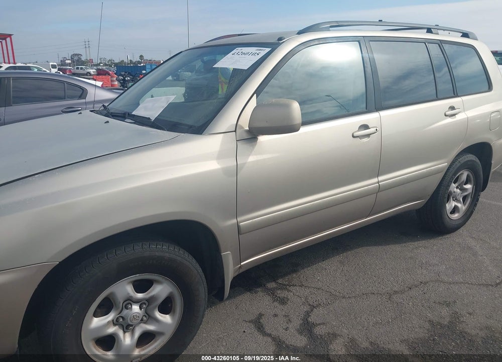 2006 TOYOTA HIGHLANDER VIN: JTEDD21A060149487