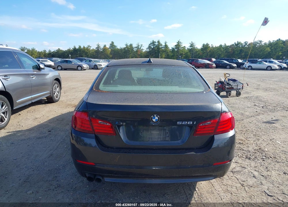 2012 BMW 5 SERIES VIN: WBAXH5C58CDW06295
