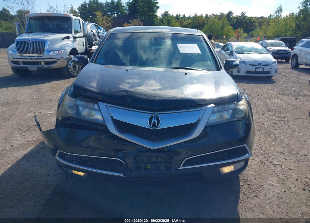 2011 ACURA MDX VIN: 2HNYD2H68BH536988