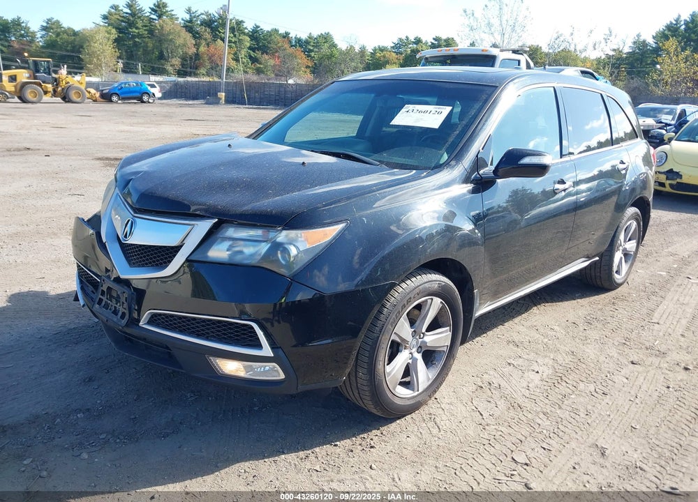 2011 ACURA MDX VIN: 2HNYD2H68BH536988