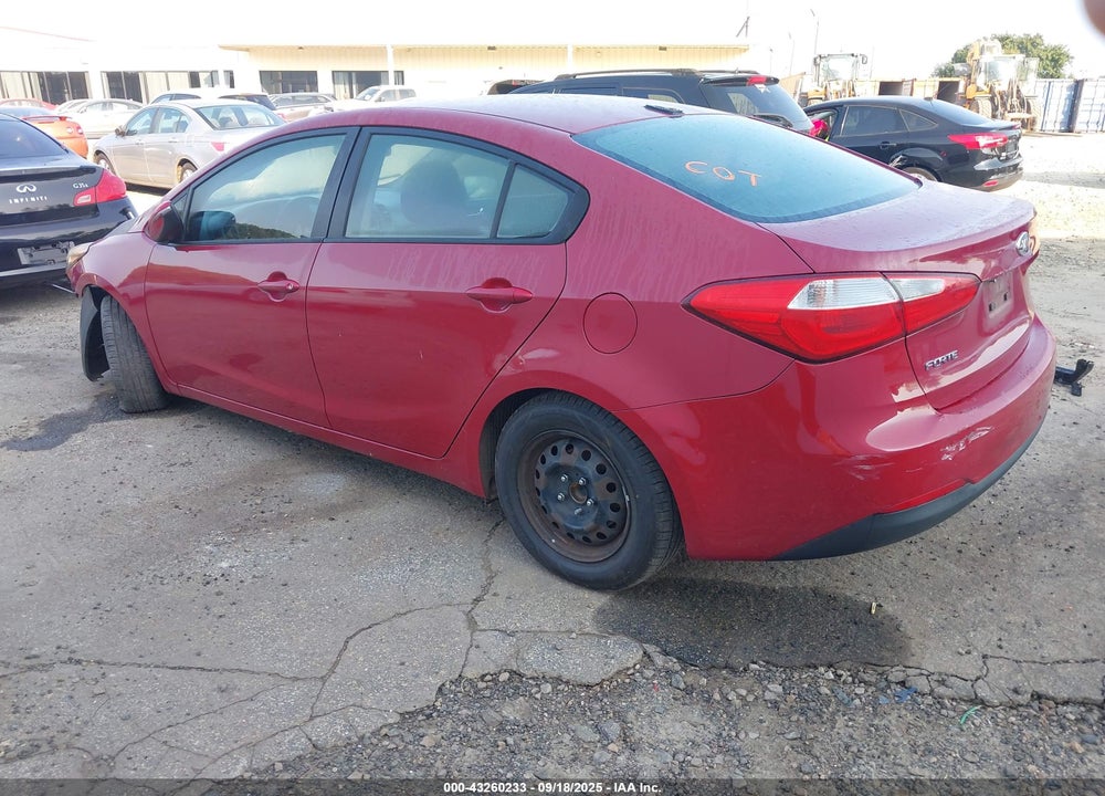 2014 KIA FORTE VIN: KNAFX4A65E5147874