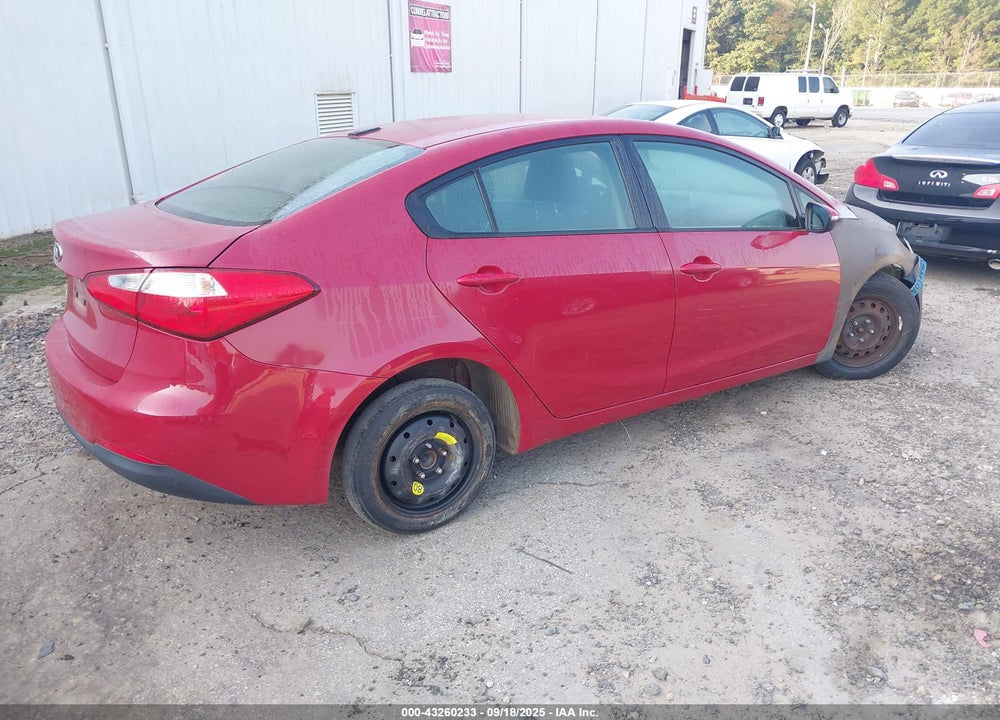 2014 KIA FORTE VIN: KNAFX4A65E5147874