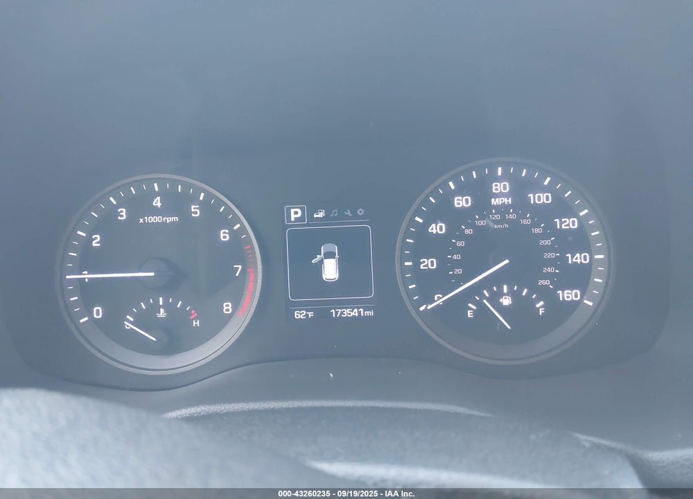 2016 HYUNDAI TUCSON VIN: KM8J3CA4XGU022553