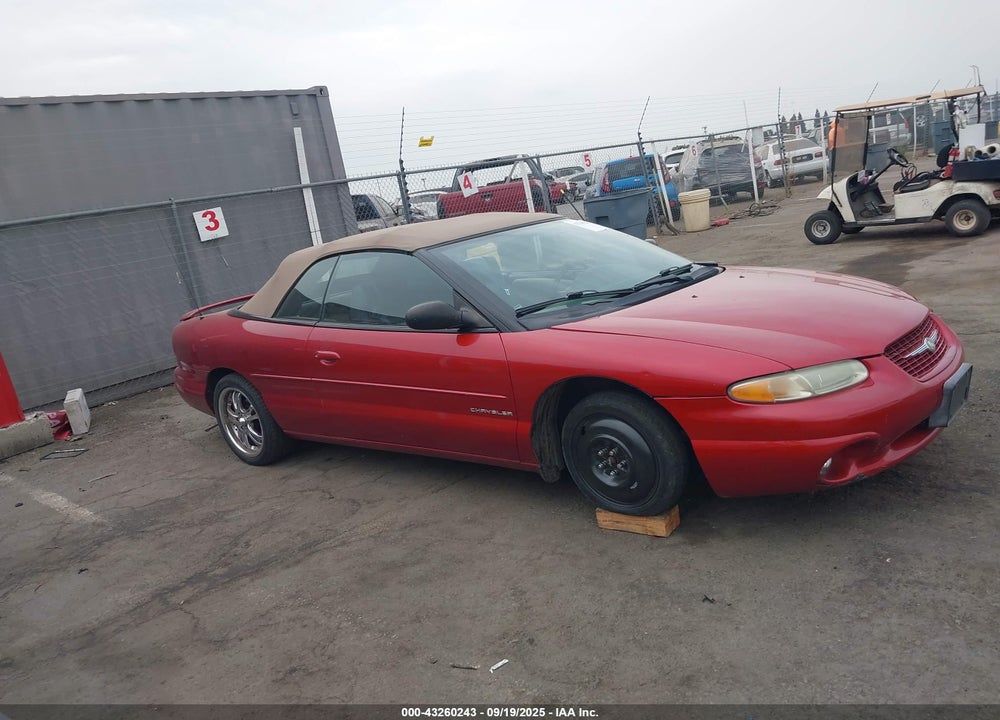 1999 CHRYSLER SEBRING JXI VIN: 3C3EL55H2XT500249