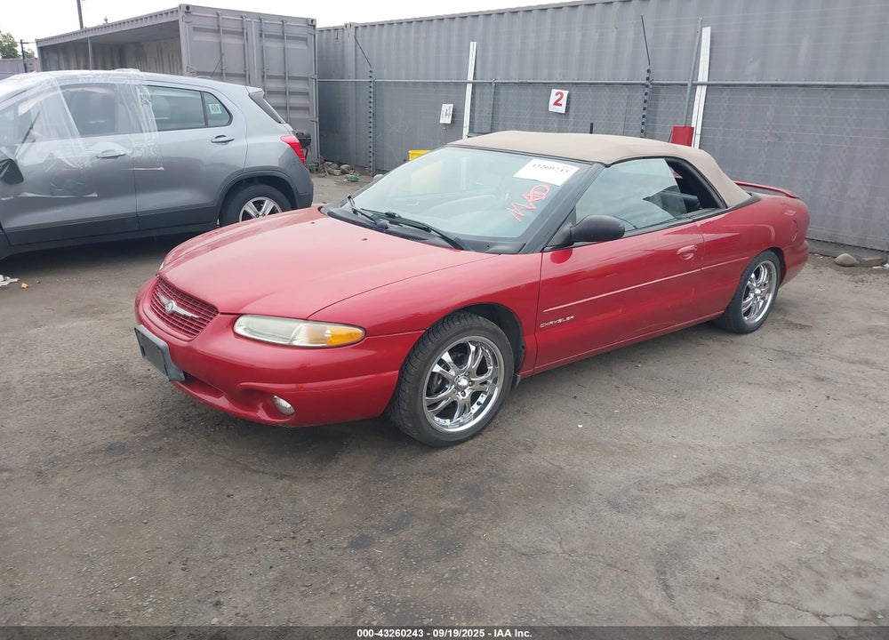 1999 CHRYSLER SEBRING JXI VIN: 3C3EL55H2XT500249