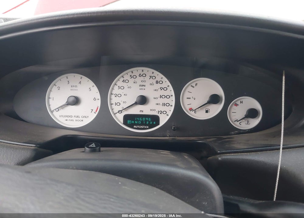 1999 CHRYSLER SEBRING JXI VIN: 3C3EL55H2XT500249