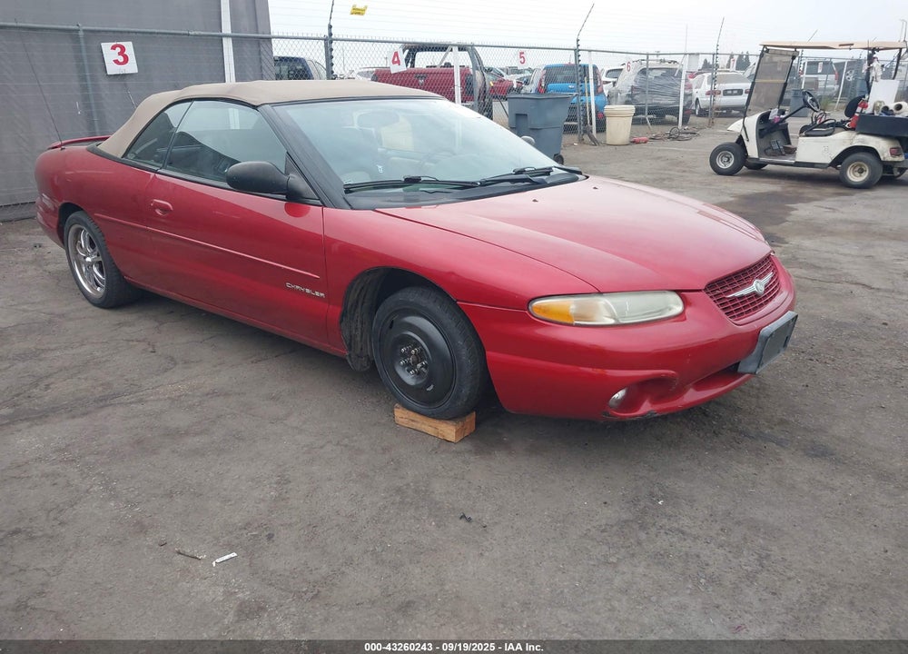 1999 CHRYSLER SEBRING JXI VIN: 3C3EL55H2XT500249
