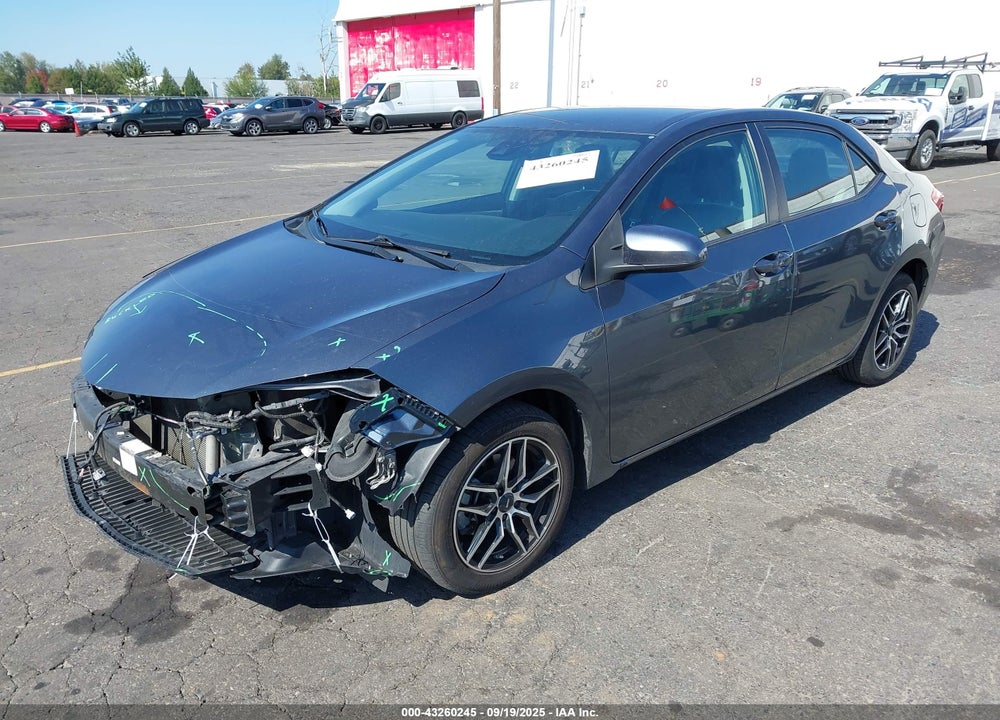 2019 TOYOTA COROLLA VIN: 2T1BURHE4KC161588