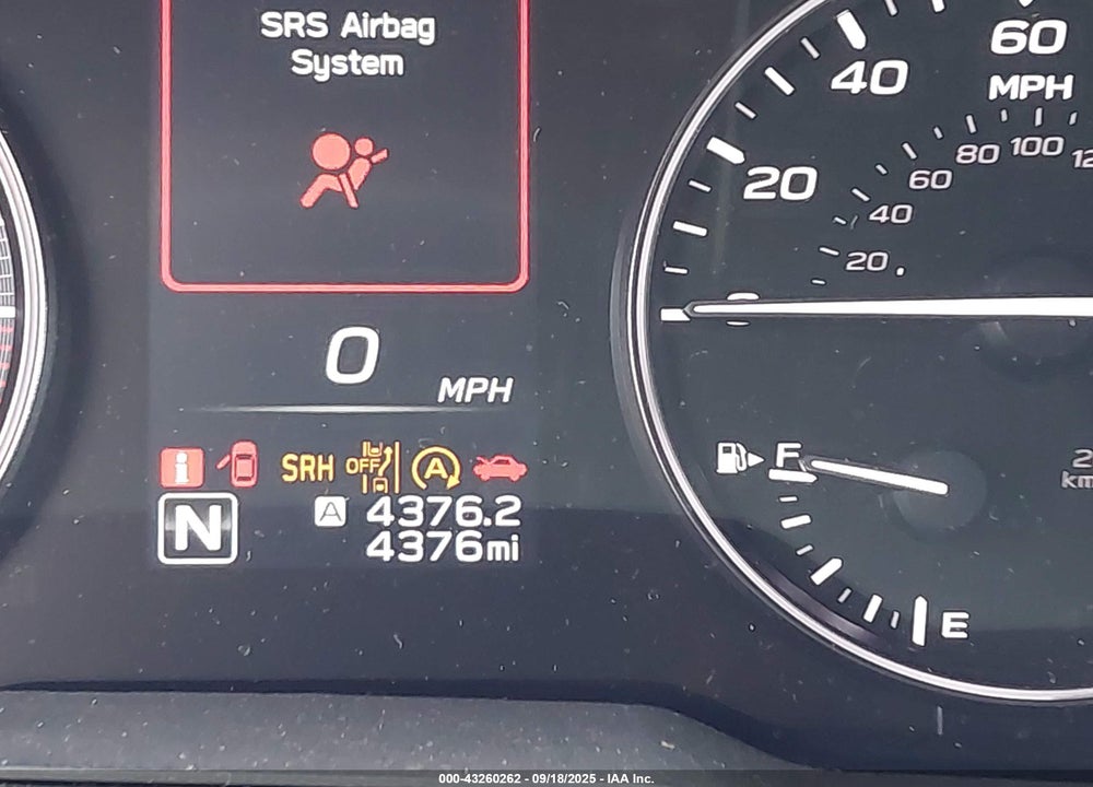 2025 SUBARU OUTBACK VIN: 4S4BTAFC9S3275063