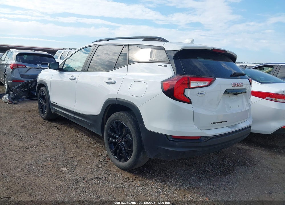 2022 GMC TERRAIN FWD SLE VIN: 3GKALMEV3NL184162