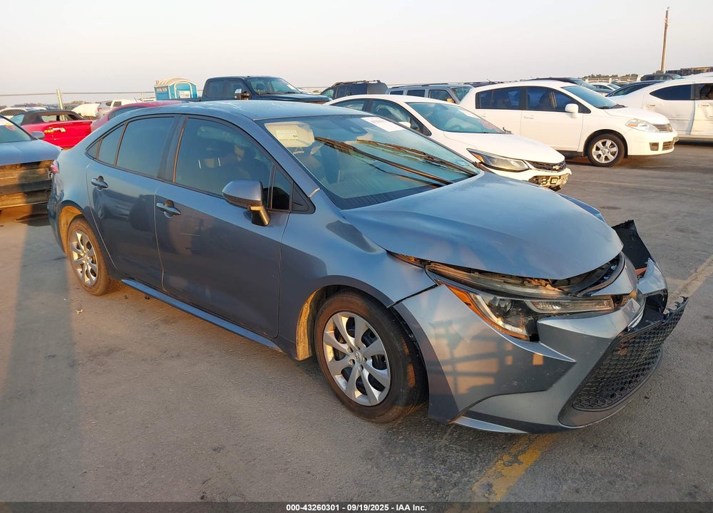 2021 TOYOTA COROLLA LE VIN: 5YFEPMAE8MP221084