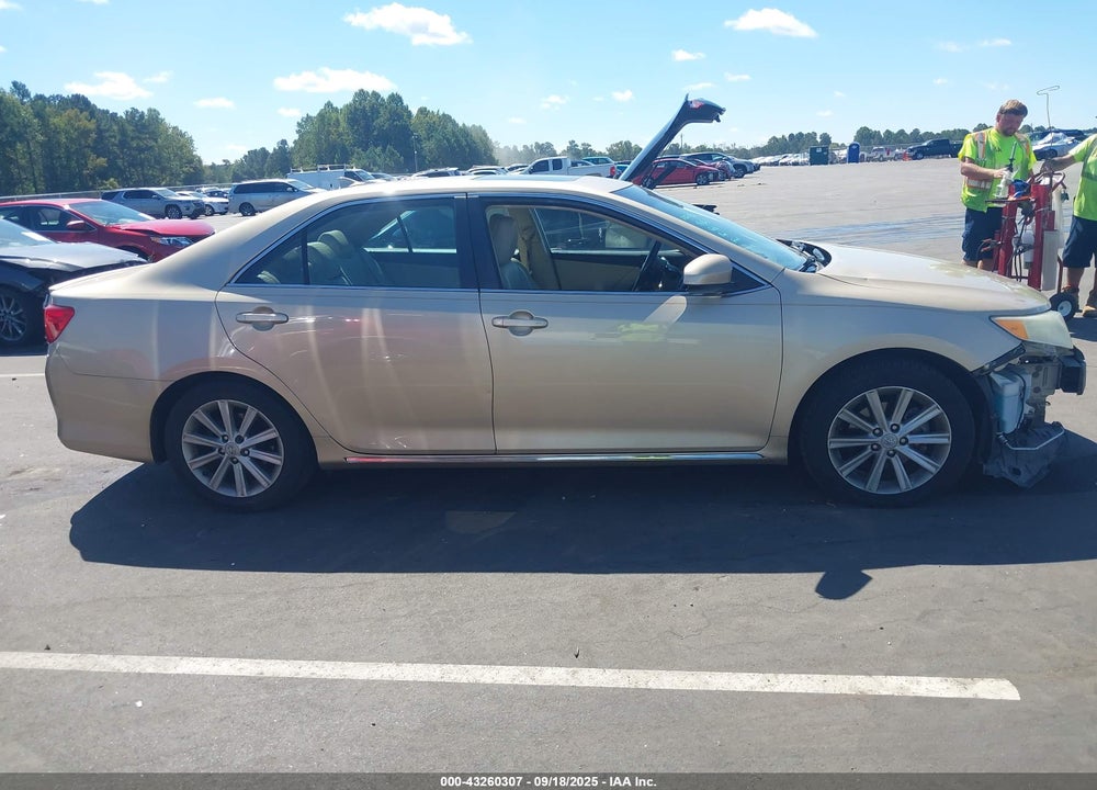 2012 TOYOTA CAMRY XLE V6 VIN: 4T1BK1FK1CU504289